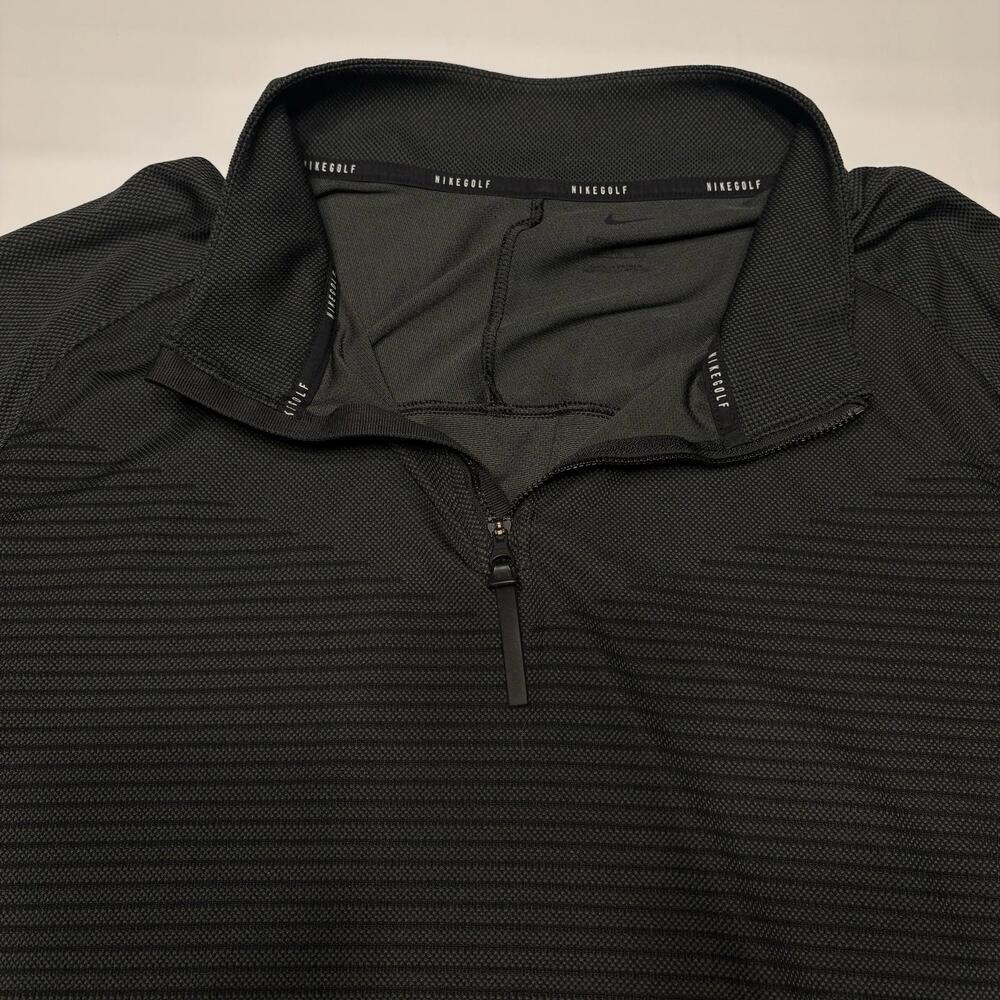 Nike Golf Dri-Fit Quarter Zip Pullover – Charcoal Gray – Size XXL - Picture 4 of 14